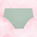 Gros plan sur la culotte menstruelle ComfortFit Essentielle Hipster Light, conçue pour une protection durable et confortable avec technologie TriTech Performance et gousset ajusté.