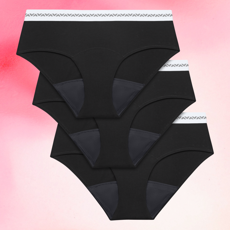 Culottes Menstruelles
      Flux abondantsessentielle-hipster-logo-waistband-heavy-lot-x3