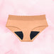 Culotte menstruelle Hipster Full Lace Heavy avec ceinture en dentelle élastiquée, offrant protection jusqu’à 12 heures et adaptée aux flux abondants.
