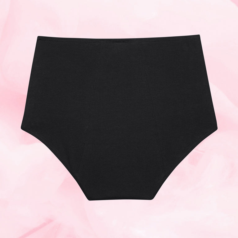 Culotte menstruelle Nouveau ComfortFit High Waist Nuit, taille haute, offrant protection discrète et ajustement précis, idéale pour des nuits sèches et confortables.