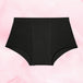 Ados - Pack de 5 Boxers flux abondant, culottes noires.