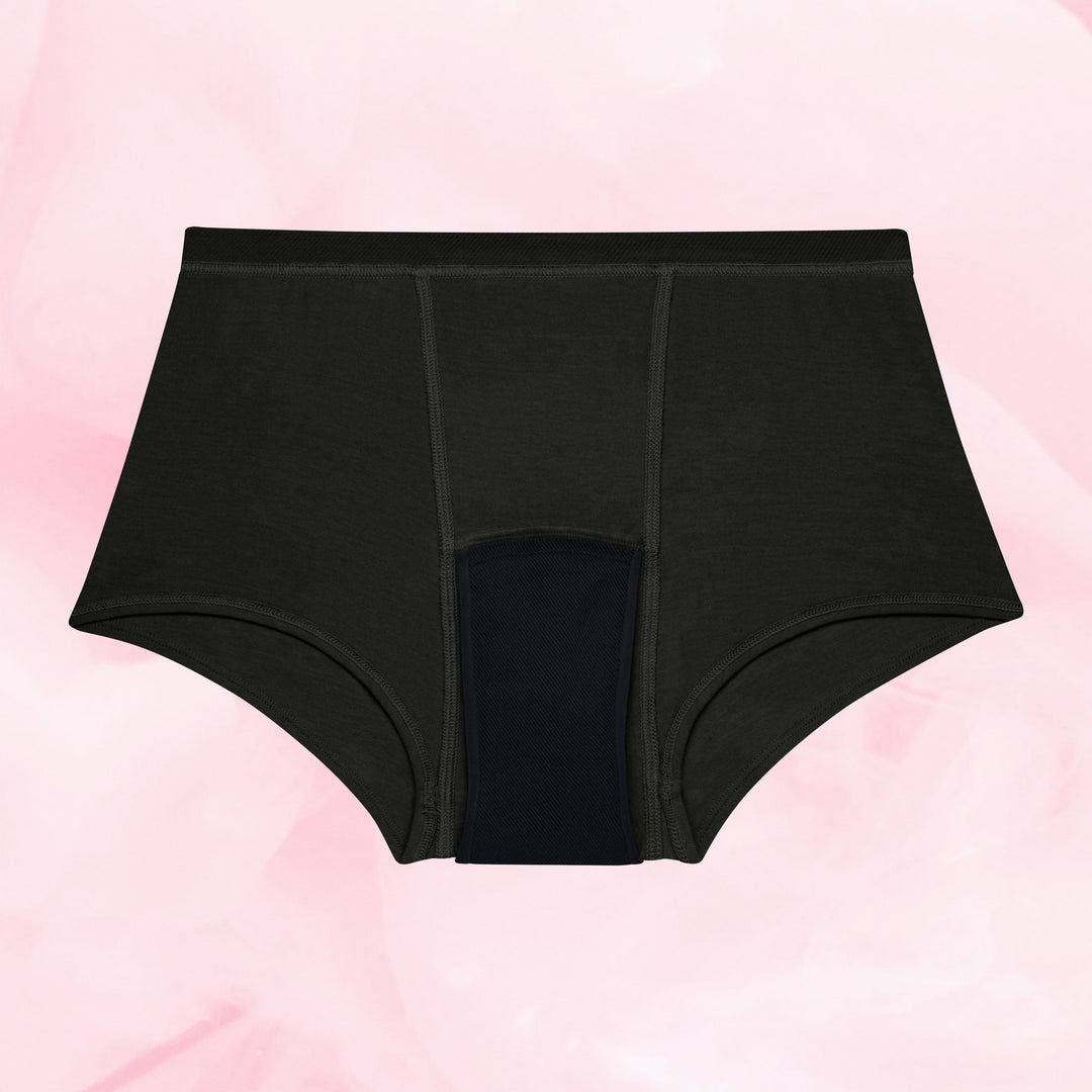 Ados - Boxer flux abondant avec couture renforcée et panneau foncé.