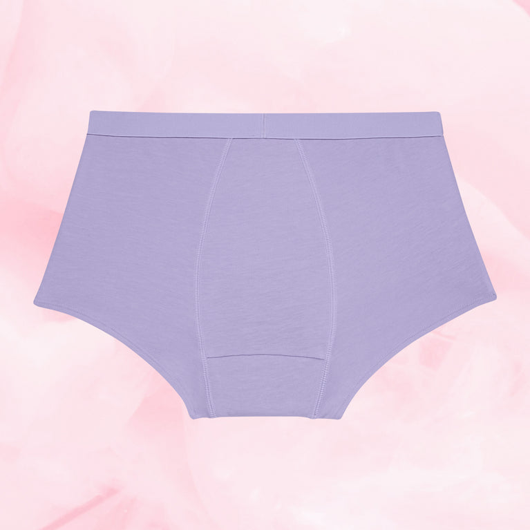 Ados - Boxer flux modéré posé à plat.