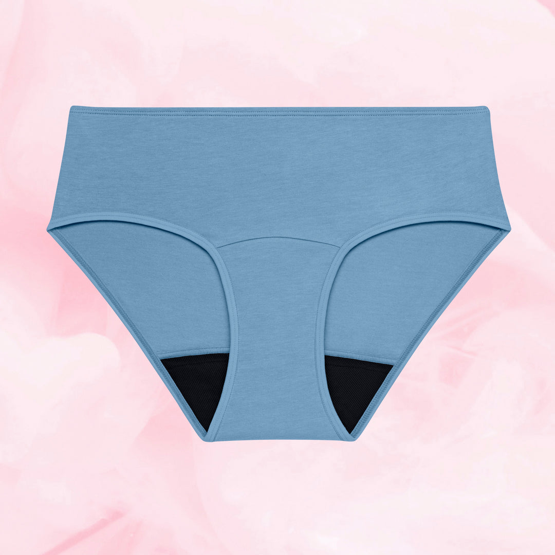 Ados - Hipster flux abondant, culotte avec intérieur absorbant visible.