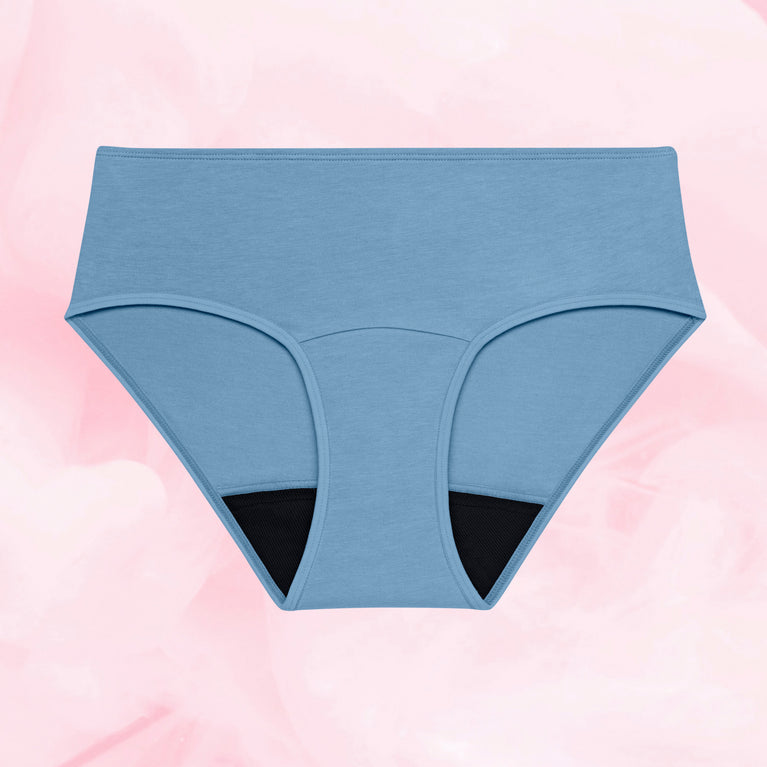 Ados - Hipster flux abondant, culotte avec intérieur absorbant visible.