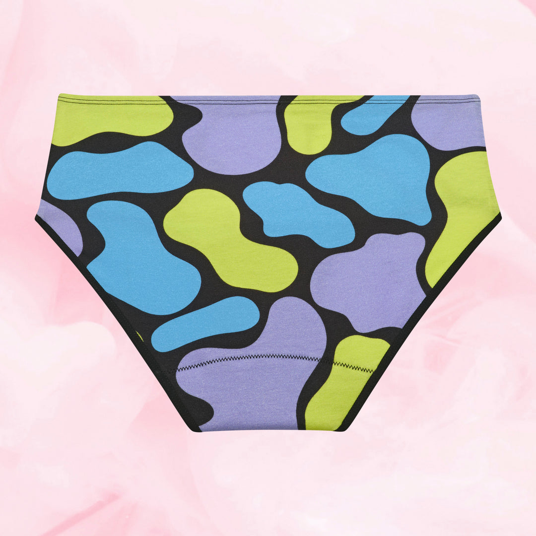 Culotte Ados - Hipster flux modéré, imprimé abstrait.