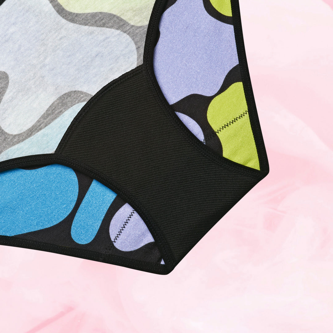 Ados - Hipster flux modéré avec imprimé camouflage abstrait.