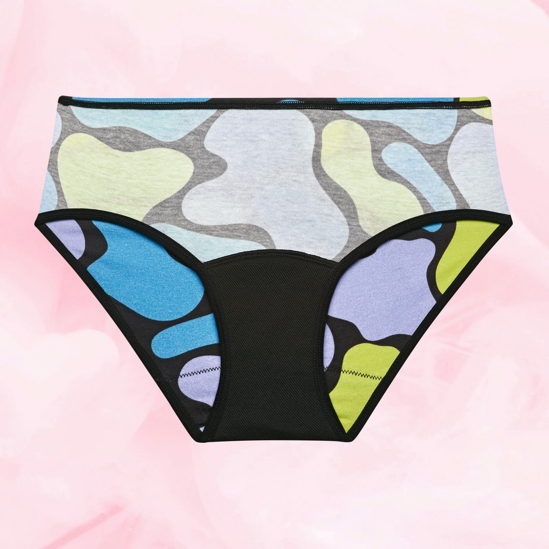 Ados - Hipster flux modéré avec motif camouflage abstrait.