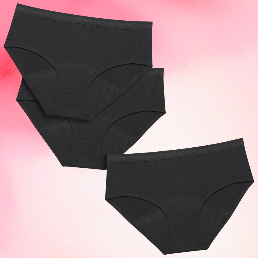 Culottes Menstruelles
      Flux modérésados-hipster-waistband-lot-x3