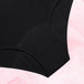 Culotte menstruelle Ados - Brief Logo Waistband Moderate, taille haute, avec ceinture motif « Fearless », en coton biologique, conçue pour confort et protection optimale.