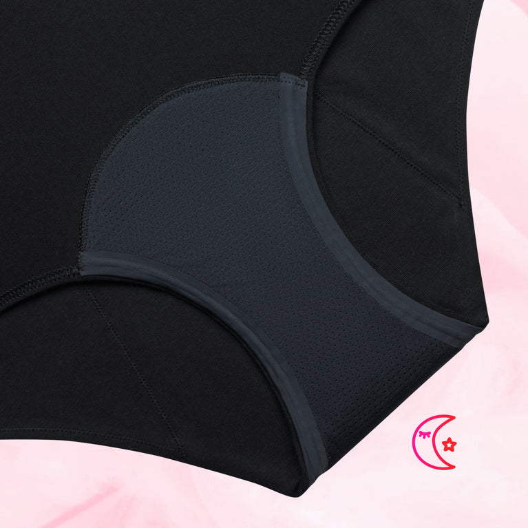 Pack High Waist Jour & Nuit culottes menstruelles haute taille.
