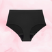 Culotte menstruelle ComfortFit High Waist Moderate, taille haute, en polyamide recyclé, offrant absorption rapide et protection discrète pour flux léger.
