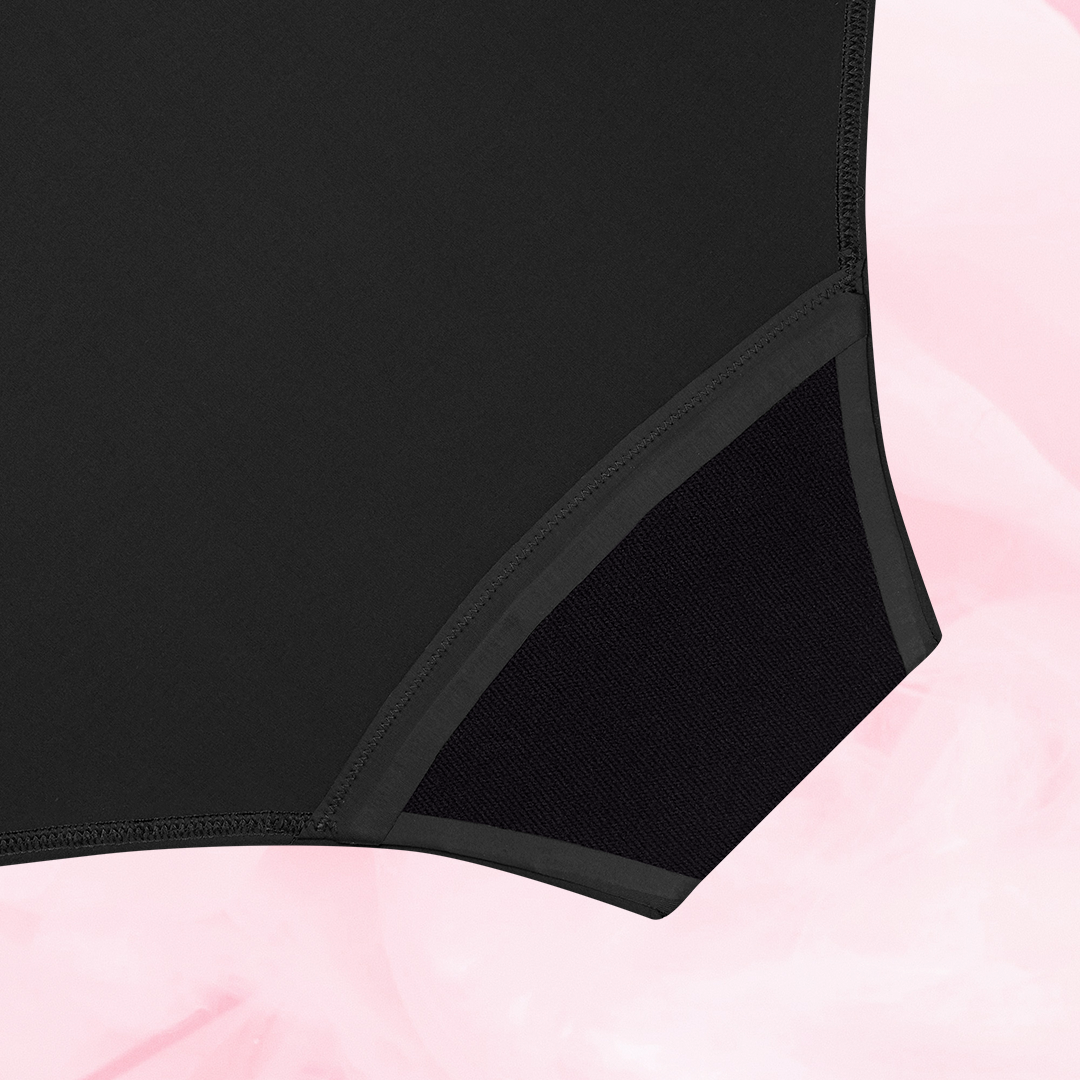 Culotte menstruelle ComfortFit High Waist Moderate, taille haute, avec technologie TriTech Performance pour absorption rapide, protection fiable et gousset ComfortFit ajusté.