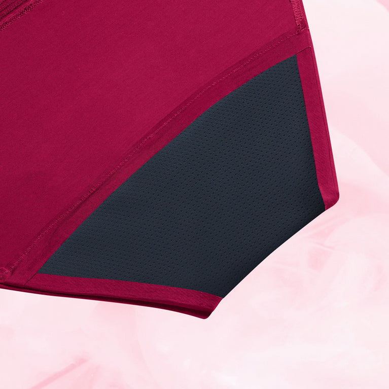 Culotte menstruelle Bikini Basic Heavy, coupe bikini tendance, absorbe efficacement, confortable et écologique, idéale pour flux abondant, réutilisable et durable.