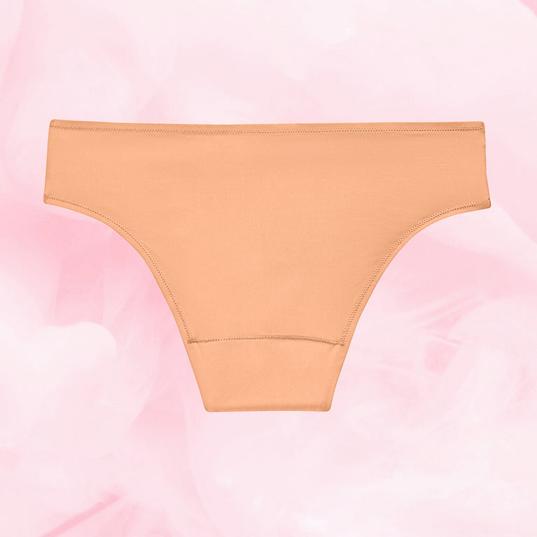 Culotte menstruelle Brazilian Light, sous-vêtement ultra-léger et confortable, idéal pour flux légers, assurant confort et absorption efficace, lavable et réutilisable.